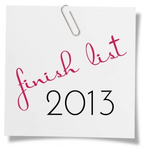 finish list 2013