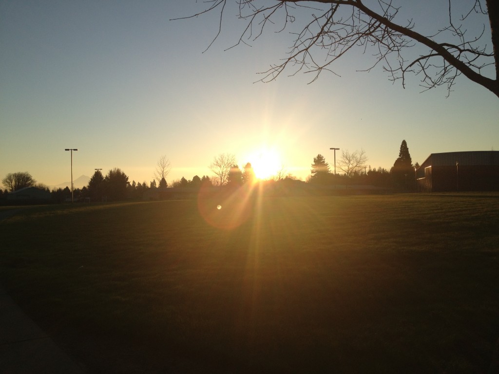 sunrise Portland Oregon