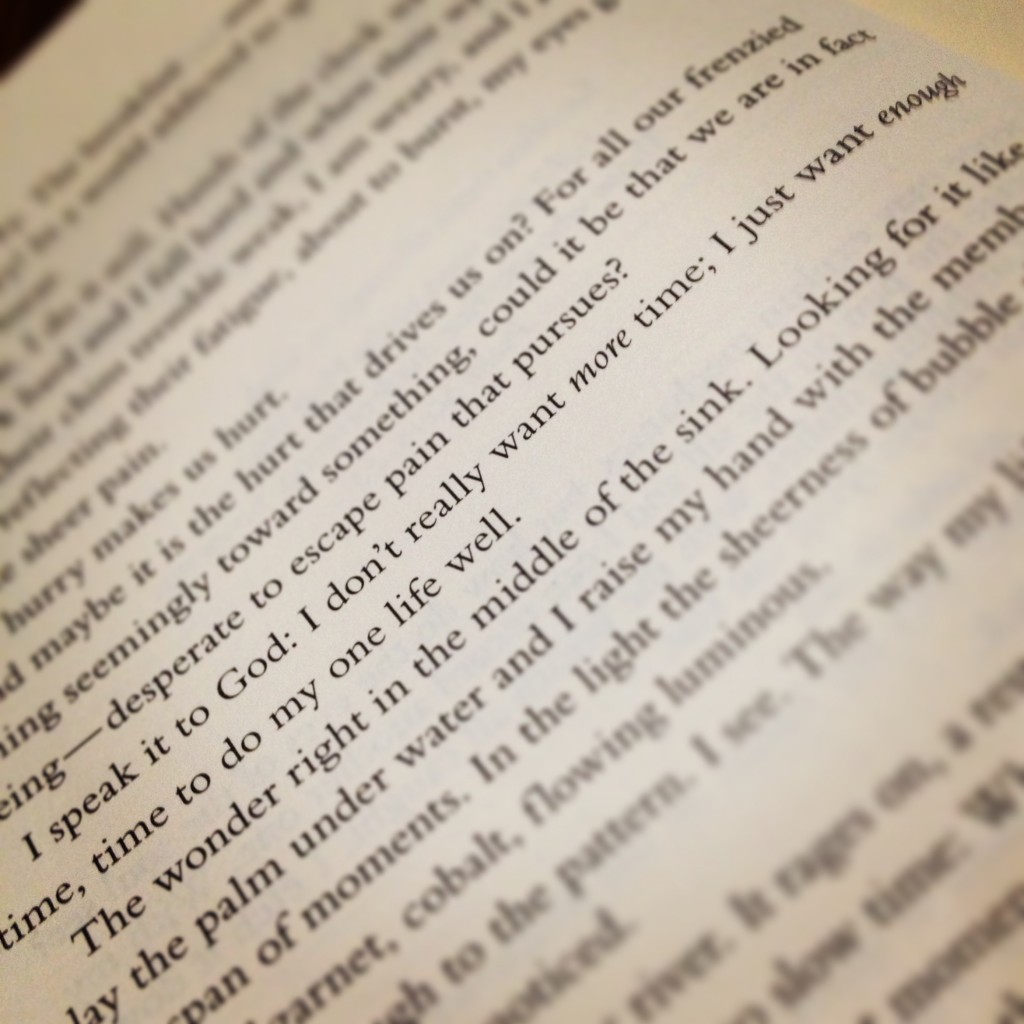 slowing down Ann Voskamp