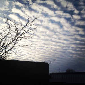 clouds over portland oregon